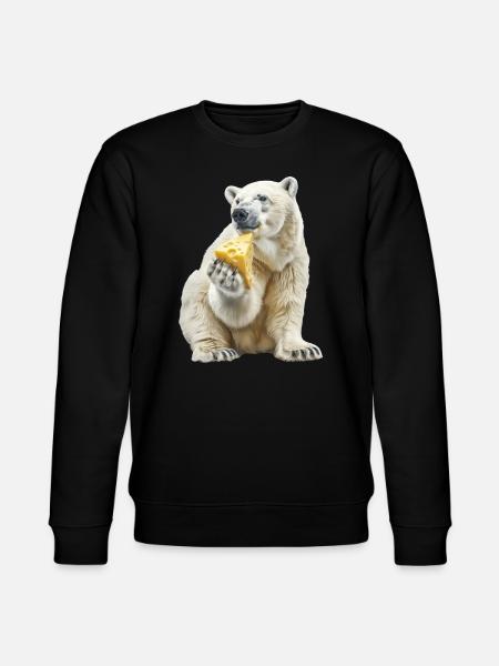 Polar bear - Stanley/Stella CHANGER Unisex Organic Sweatshirt - black
