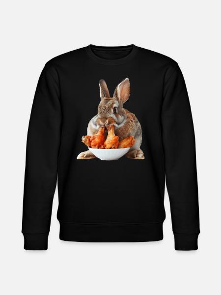 Rabbit - Stanley/Stella CHANGER Unisex Organic Sweatshirt - black