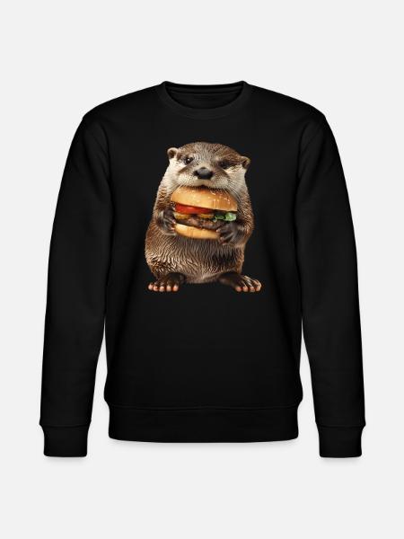 Otter - Stanley/Stella CHANGER Unisex Organic Sweatshirt - black