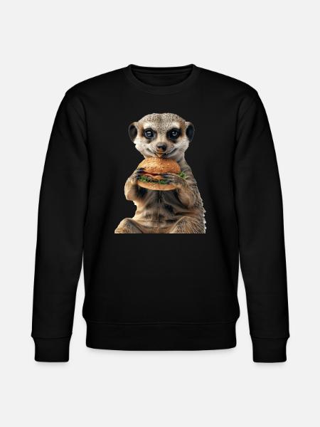 Meerkat - Stanley/Stella CHANGER Unisex Organic Sweatshirt - black