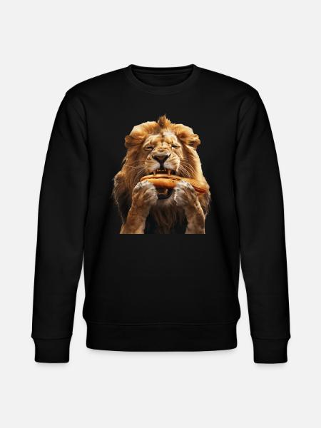Lion - Stanley/Stella CHANGER Unisex Organic Sweatshirt - black
