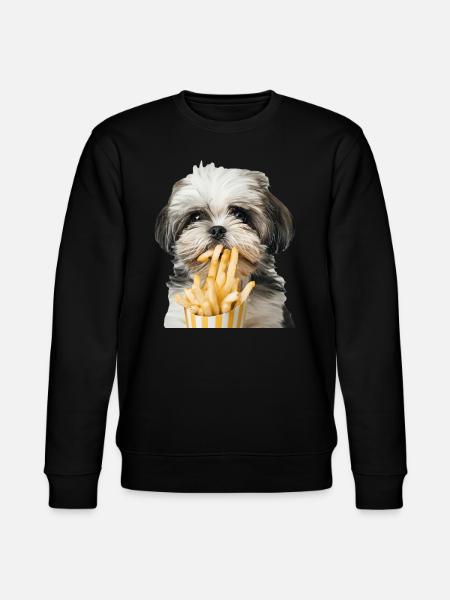 Shih Tzu - Stanley/Stella CHANGER Unisex Organic Sweatshirt - black