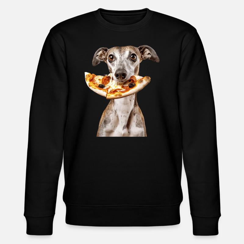 Windhund - Stanley/Stella Unisex Bio-Sweatshirt CHANGER  - Schwarz