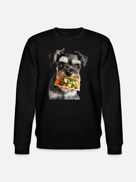 Miniature Schnauzer - Stanley/Stella Unisex Bio-Sweatshirt CHANGER  - Schwarz