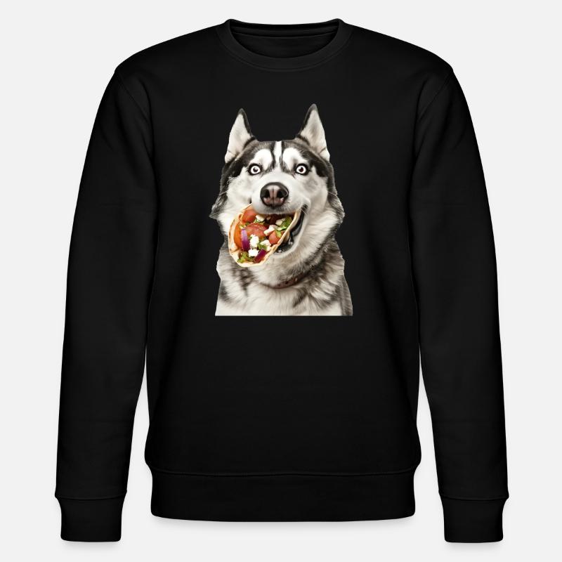 Husky sibérien - Sweat bio CHANGER Stanley/Stella Unisexe - noir