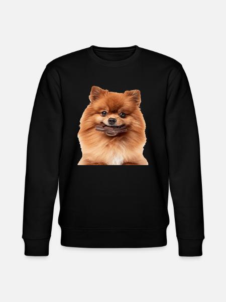 Zwergspitz - Stanley/Stella Unisex Bio-Sweatshirt CHANGER - Schwarz