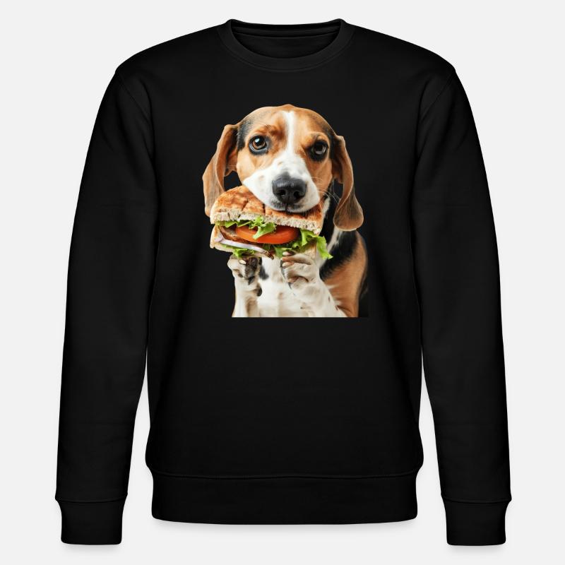 Beagle - Stanley/Stella CHANGER Unisex Organic Sweatshirt - black