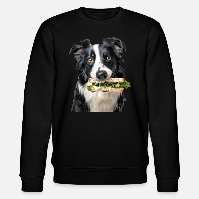 Border Collie - Sweat bio CHANGER Stanley/Stella Unisexe - noir