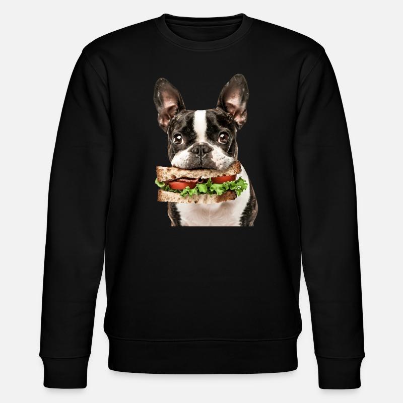 Boston Terrier - Sweat bio CHANGER Stanley/Stella Unisexe - noir