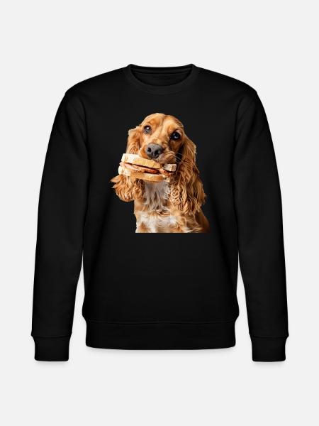 Cocker Spaniel - Stanley/Stella CHANGER Unisex Organic Sweatshirt - black
