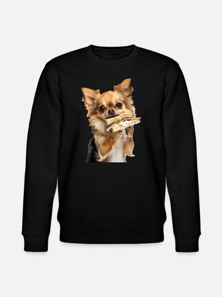 Chihuahua - Stanley/Stella Unisex Bio-Sweatshirt CHANGER  - Schwarz