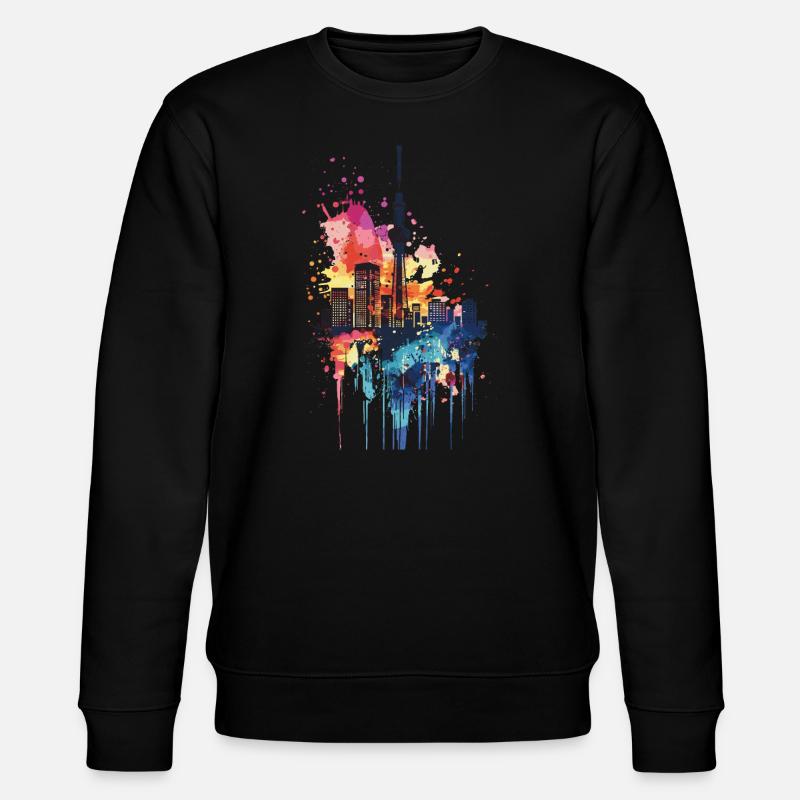 Ikeda - Stanley/Stella CHANGER Unisex Organic Sweatshirt - black