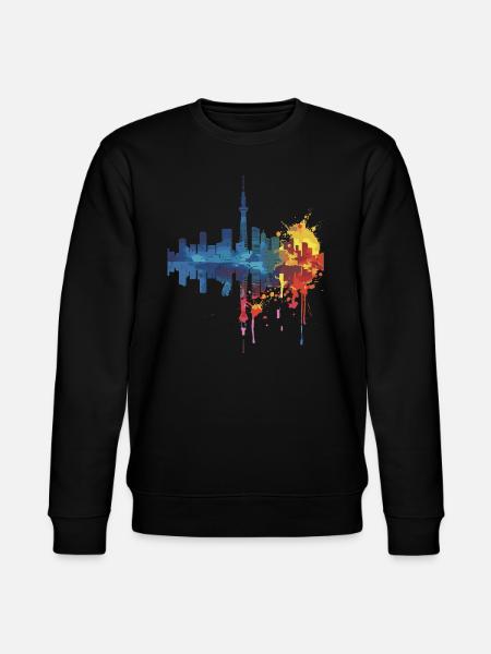 Ikoma - Stanley/Stella Unisex Bio-Sweatshirt CHANGER - Schwarz