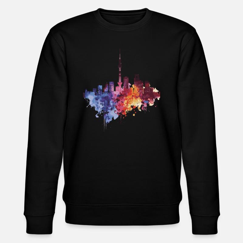 Inzai - Stanley/Stella CHANGER Unisex Organic Sweatshirt - black