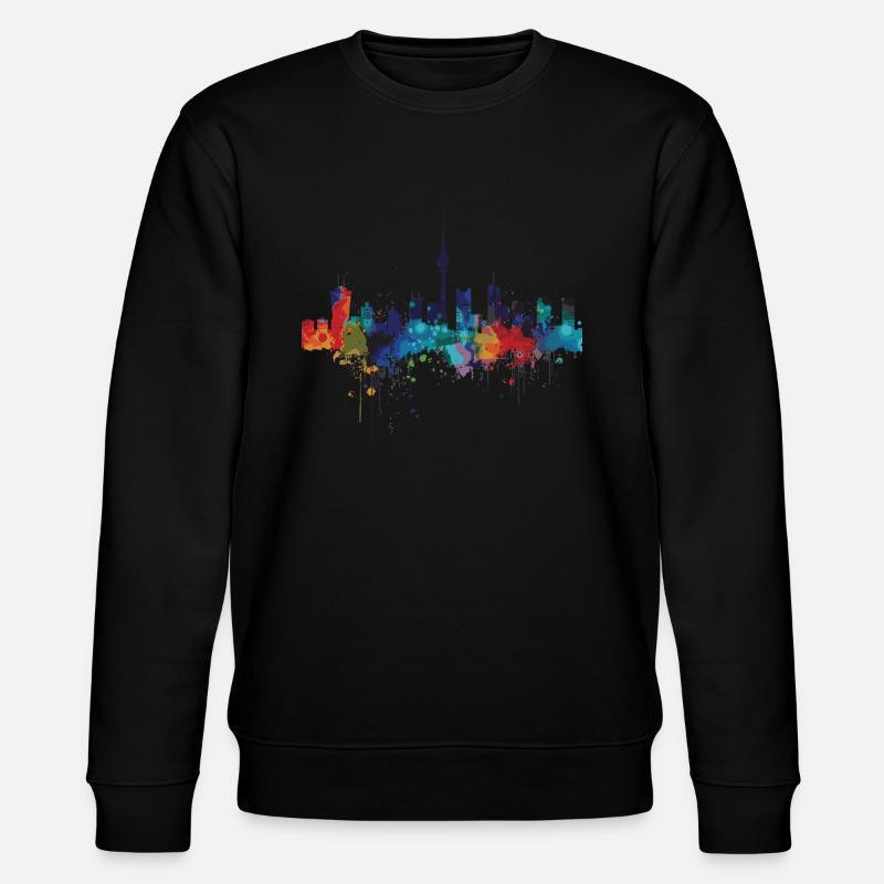 Hilversum - Sweat bio CHANGER Stanley/Stella Unisexe - noir