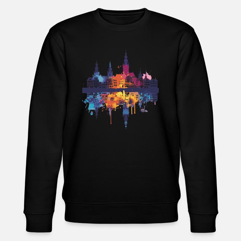 Schiedam - Sweat bio CHANGER Stanley/Stella Unisexe - noir