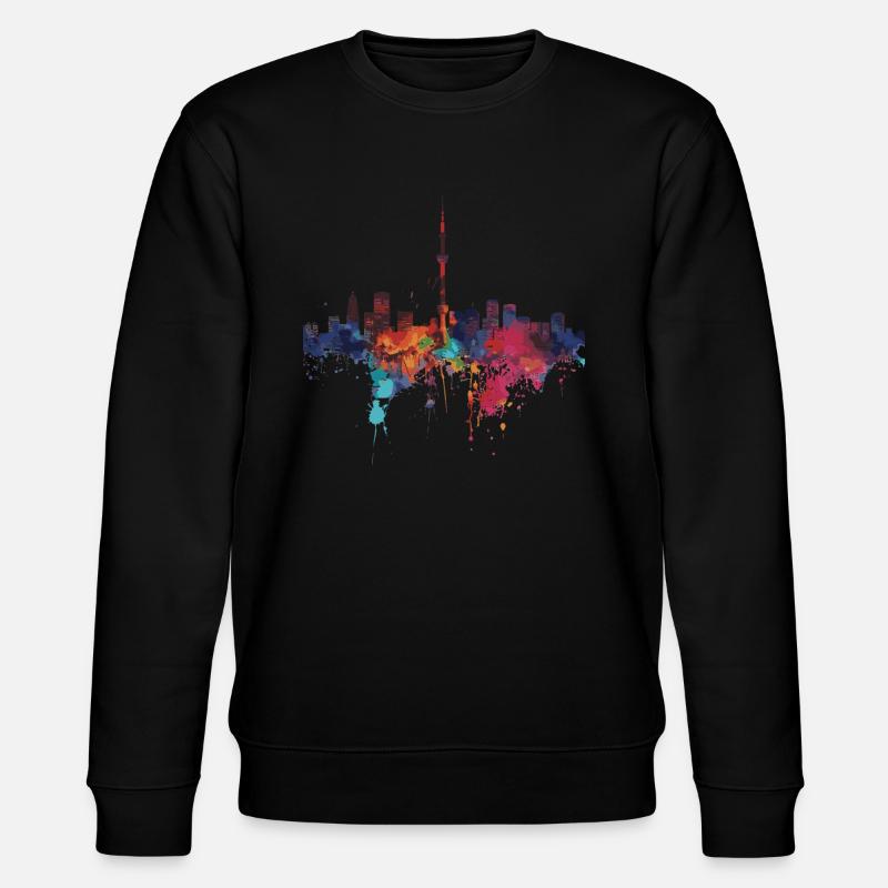 Tsu - Stanley/Stella Unisex Bio-Sweatshirt CHANGER - Schwarz