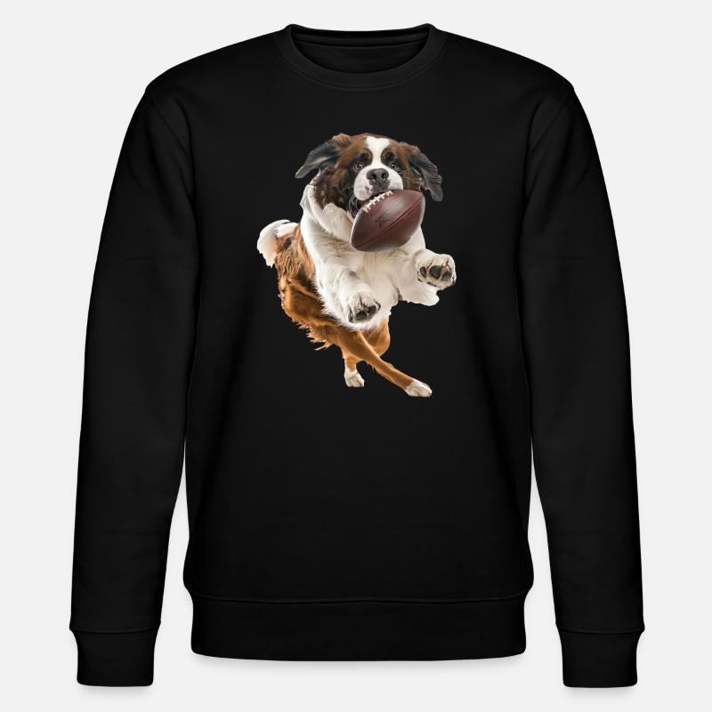 Saint-bernard - Sweat bio CHANGER Stanley/Stella Unisexe - noir