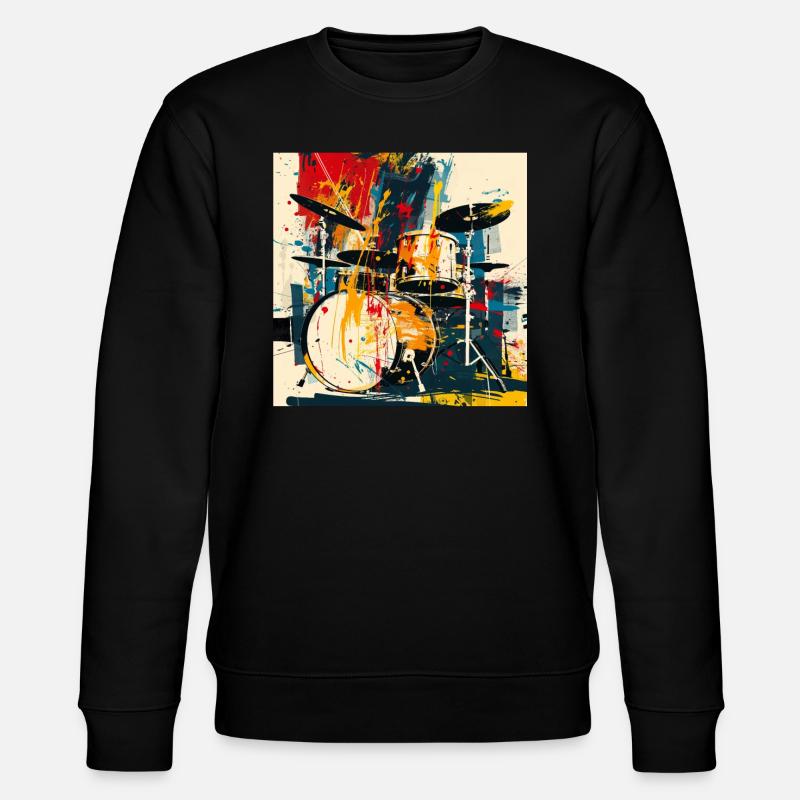 Percussion - Stanley/Stella CHANGER Unisex Organic Sweatshirt - black