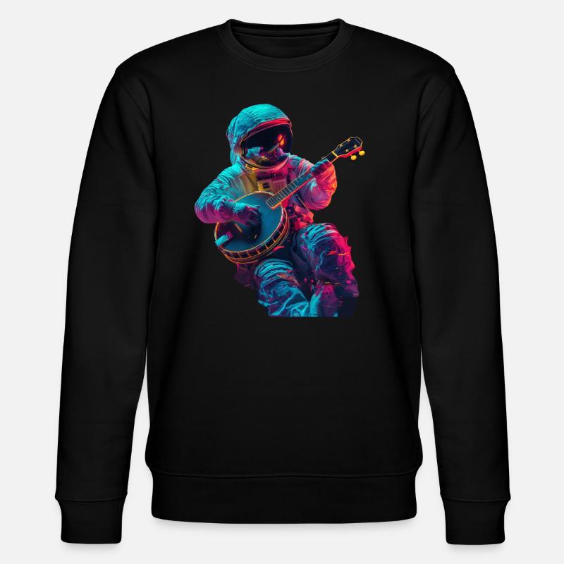 Banjo astronaute - Sweat bio CHANGER Stanley/Stella Unisexe - noir