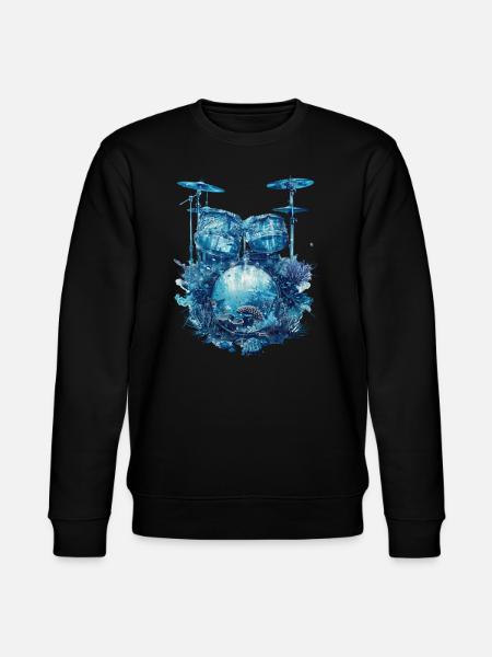 Fûts de poisson - Sweat bio CHANGER Stanley/Stella Unisexe - noir