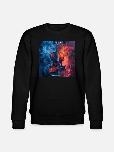 Violon - Sweat bio CHANGER Stanley/Stella Unisexe - noir