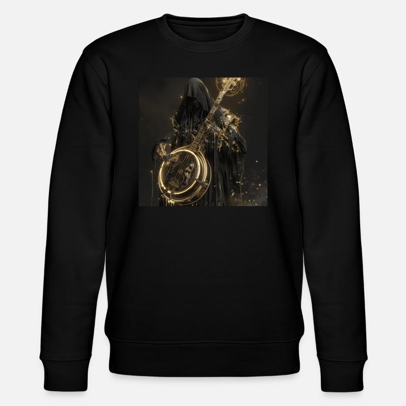 Banjo - Stanley/Stella Unisex Bio-Sweatshirt CHANGER  - Schwarz