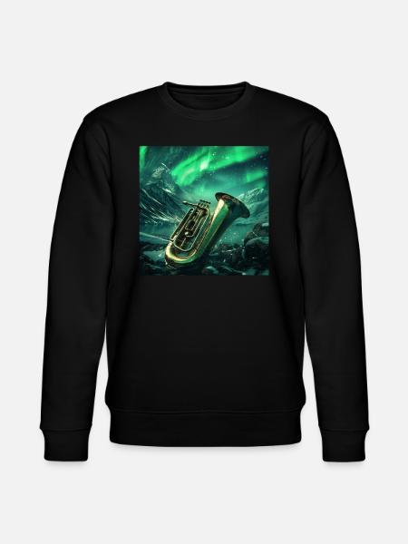 Tuba - Stanley/Stella Unisex Bio-Sweatshirt CHANGER - Schwarz