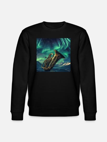 Tuba - Stanley/Stella Unisex Bio-Sweatshirt CHANGER - Schwarz