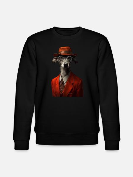 Whippet - Stanley/Stella Unisex Bio-Sweatshirt CHANGER - Schwarz