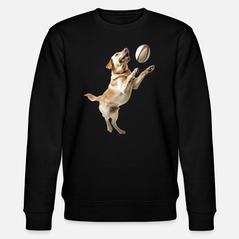 Labrador Retriever - Stanley/Stella Unisex Bio-Sweatshirt CHANGER  - Schwarz