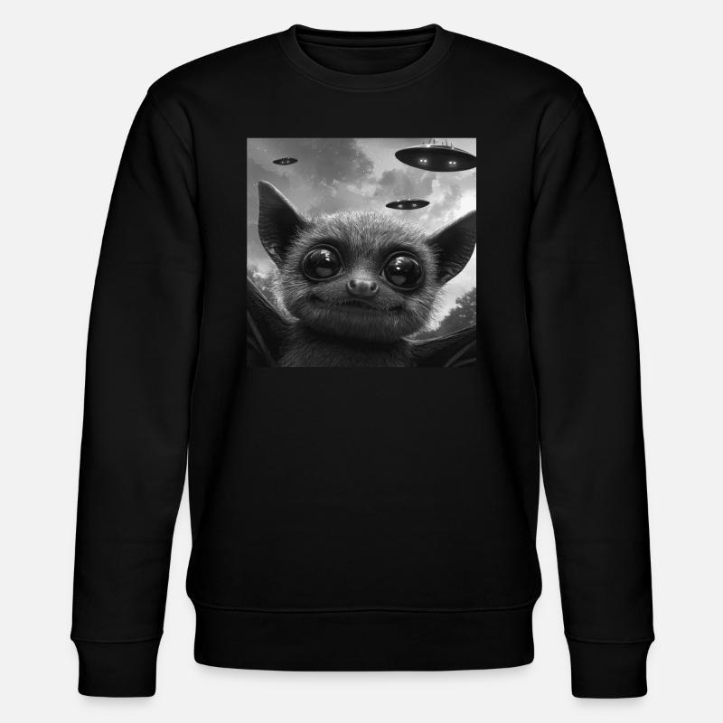 Schläger - Stanley/Stella Unisex Bio-Sweatshirt CHANGER  - Schwarz
