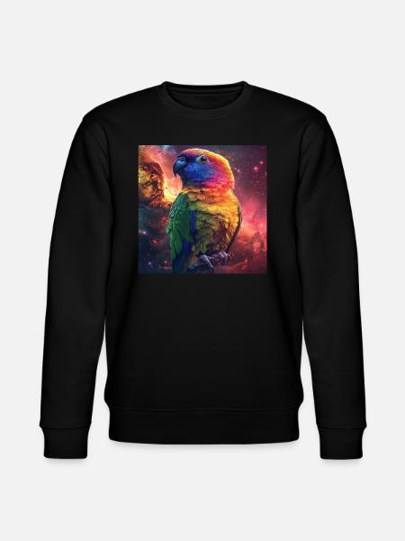 Sittiche - Stanley/Stella Unisex Bio-Sweatshirt CHANGER - Schwarz