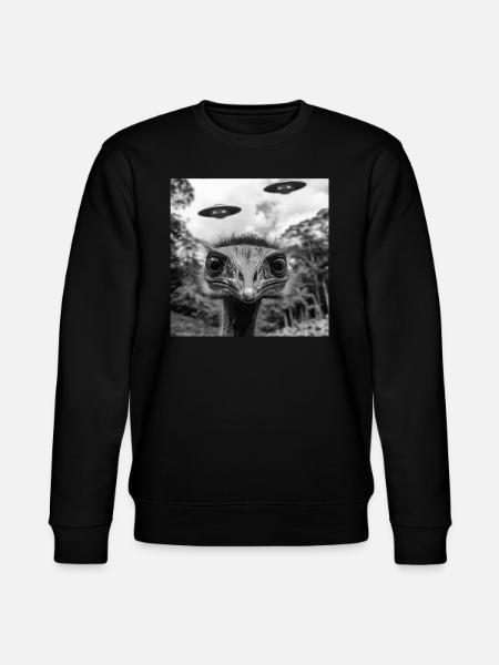 Kasuar - Stanley/Stella Unisex Bio-Sweatshirt CHANGER - Schwarz