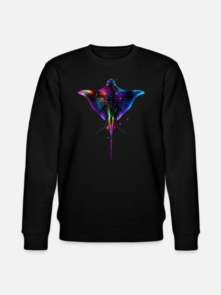 Stachelrochen - Stanley/Stella Unisex Bio-Sweatshirt CHANGER  - Schwarz