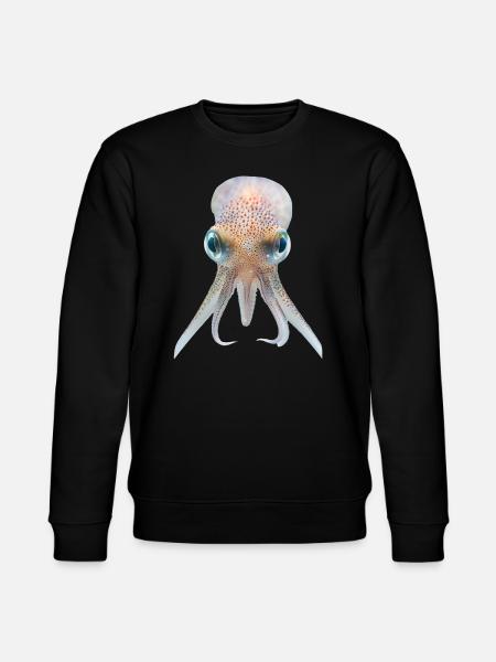 Tintenfisch - Stanley/Stella Unisex Bio-Sweatshirt CHANGER  - Schwarz
