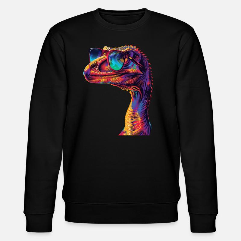 Utahraptor - Stanley/Stella Unisex Bio-Sweatshirt CHANGER  - Schwarz