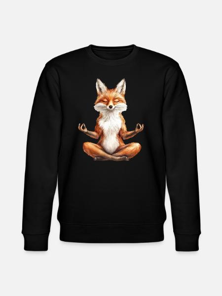 Fuchs - Stanley/Stella Unisex Bio-Sweatshirt CHANGER - Schwarz