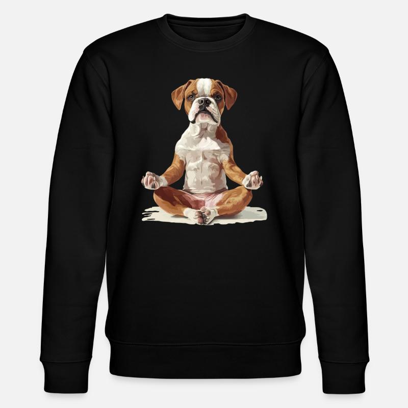 Boxer - Stanley/Stella Unisex Bio-Sweatshirt CHANGER  - Schwarz