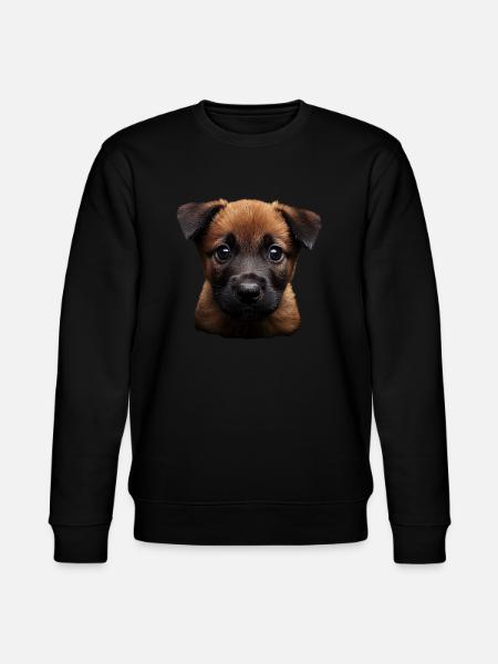 Belgischer Malinois - Stanley/Stella Unisex Bio-Sweatshirt CHANGER - Schwarz