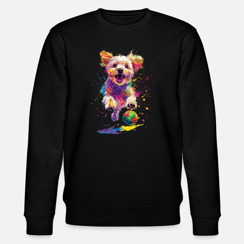 maltesisch - Stanley/Stella Unisex Bio-Sweatshirt CHANGER  - Schwarz