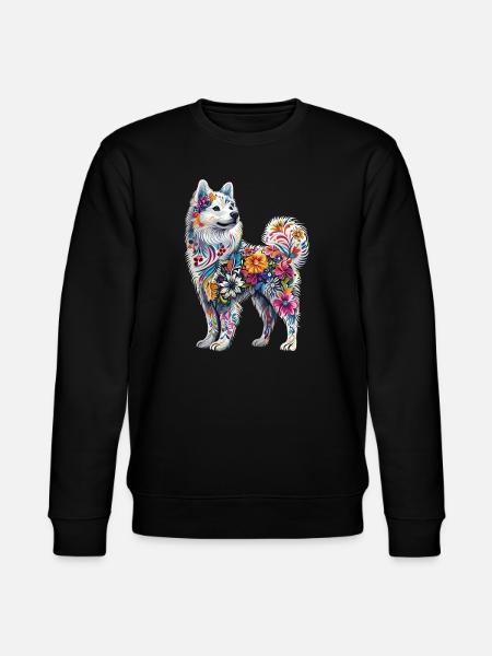 Samojede - Stanley/Stella Unisex Bio-Sweatshirt CHANGER - Schwarz