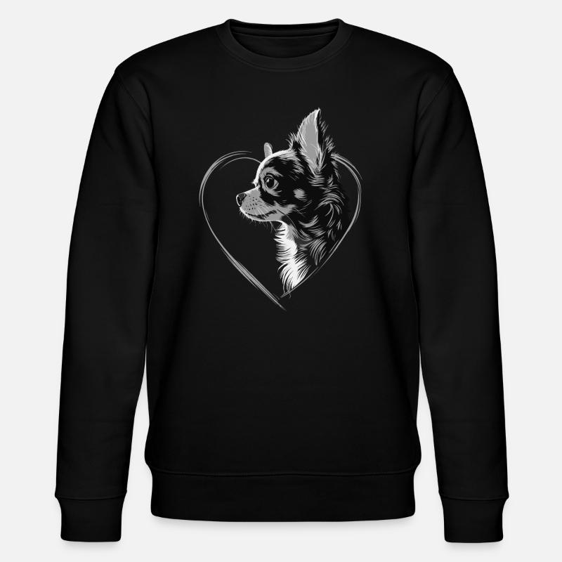 Chihuahua - Stanley/Stella Unisex Bio-Sweatshirt CHANGER - Schwarz