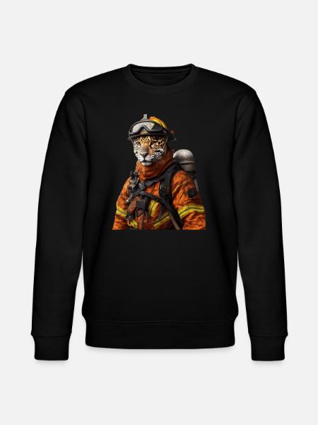 Jaguar - Stanley/Stella Unisex Bio-Sweatshirt CHANGER - Schwarz
