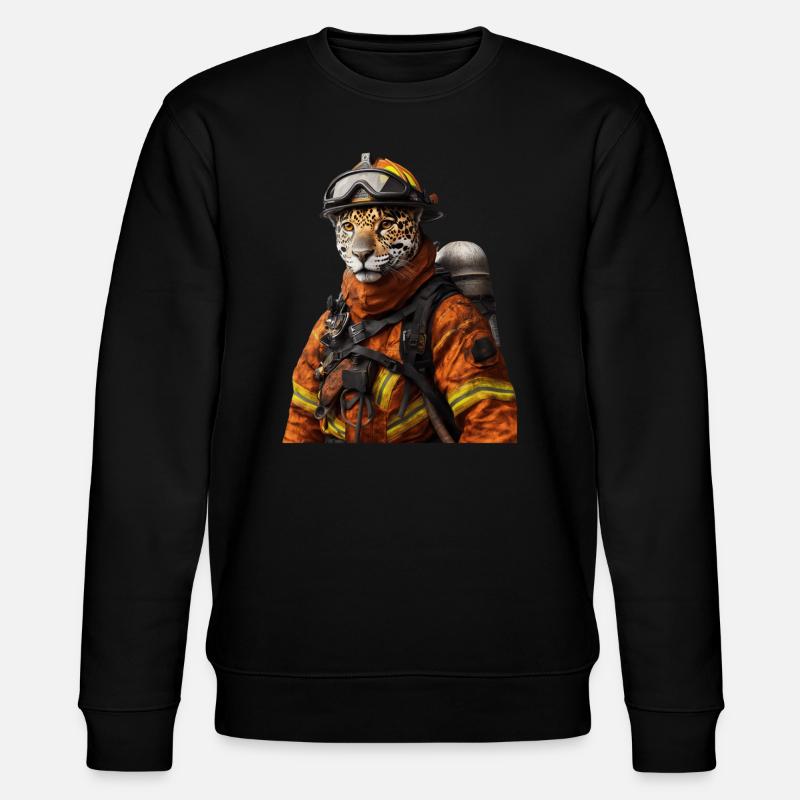 Jaguar - Stanley/Stella Unisex Bio-Sweatshirt CHANGER  - Schwarz