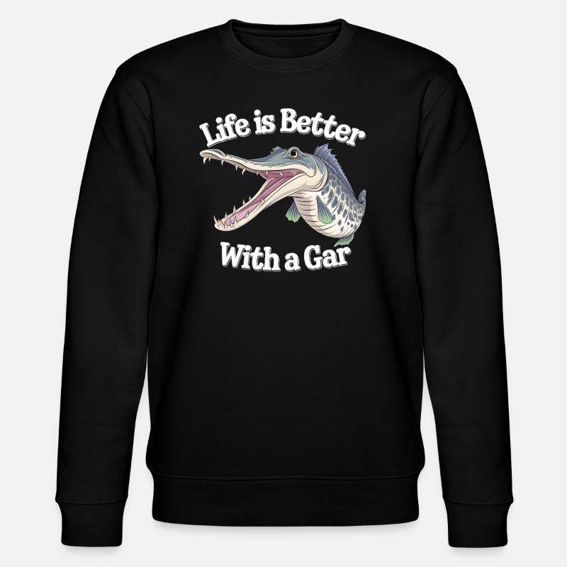 Gar - Stanley/Stella Unisex Bio-Sweatshirt CHANGER  - Schwarz