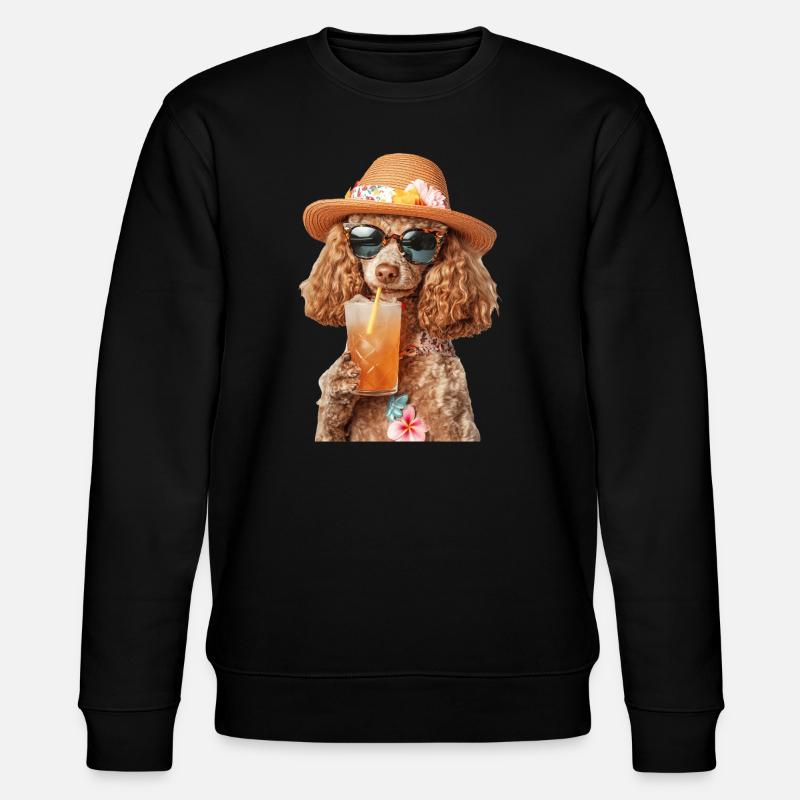 Pudel - Stanley/Stella Unisex Bio-Sweatshirt CHANGER  - Schwarz