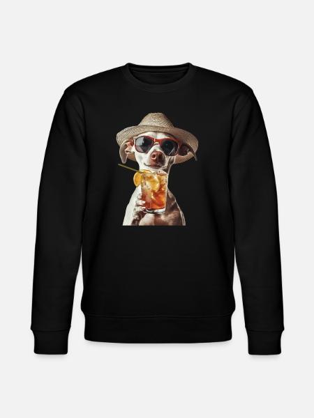 Whippet - Stanley/Stella Unisex Bio-Sweatshirt CHANGER - Schwarz