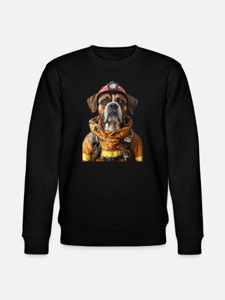 Boxer - Stanley/Stella Unisex Bio-Sweatshirt CHANGER  - Schwarz