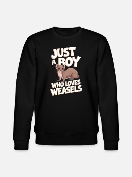 Wiesel - Stanley/Stella Unisex Bio-Sweatshirt CHANGER - Schwarz